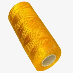 黄色纺织线段素材