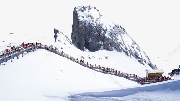 云南玉龙雪山风景png免抠素材_新图网 https://ixintu.com 名胜古迹 旅游风景 著名建筑