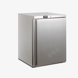 冰箱实物图灰色小型冰箱片高清图片