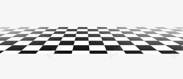 黑白格子地板png免抠素材_新图网 https://ixintu.com 地板 方格子纹理 格子 格子地板 正方格子 黑白 黑白格子