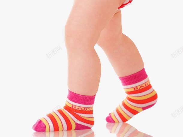 小脚丫png免抠素材_新图网 https://ixintu.com 可爱小孩脚丫 婴儿腿 婴儿走路 穿袜子的婴儿