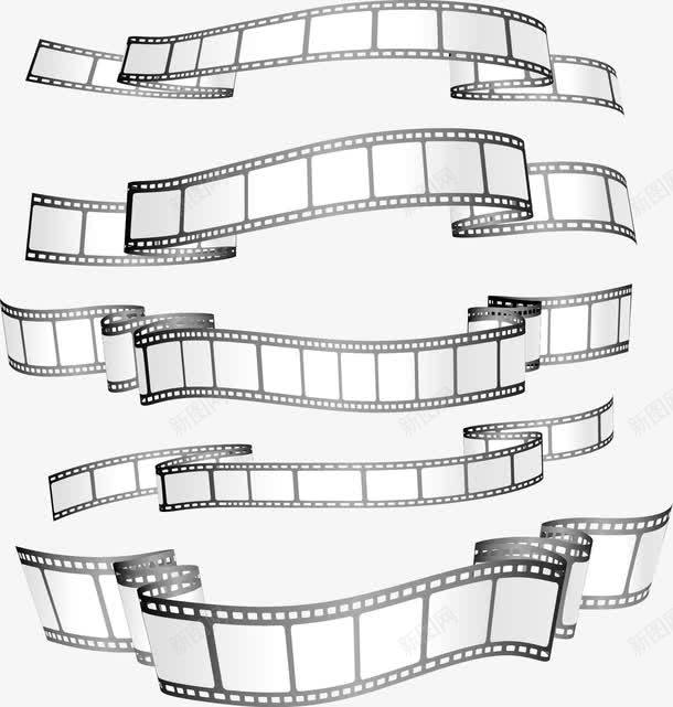 电影矢量图eps免抠素材_新图网 https://ixintu.com 放映机 流畅 电影 简洁 胶片 高清素材 矢量图