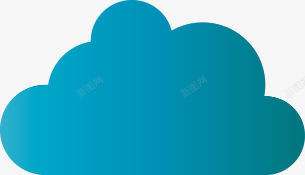蓝色云朵图标png_新图网 https://ixintu.com LOGO设计 云 云logo 云朵 云朵LOGO 云朵logo 企业商标 创意云朵 图标 矢量云朵 精美云朵 蓝色