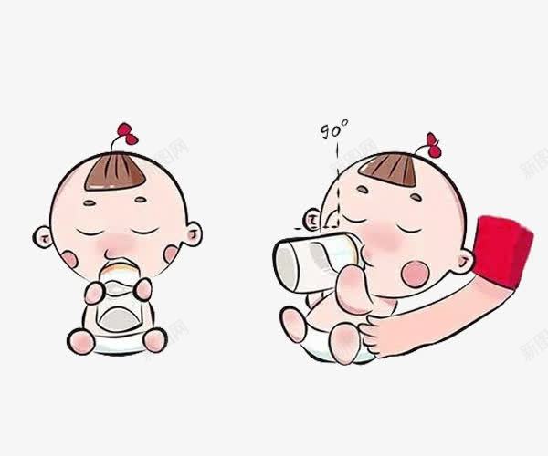 喝奶的宝宝png免抠素材_新图网 https://ixintu.com 喝奶 奶水 奶瓶 婴儿 宝宝 宝宝喝奶 宝宝素材 小可爱