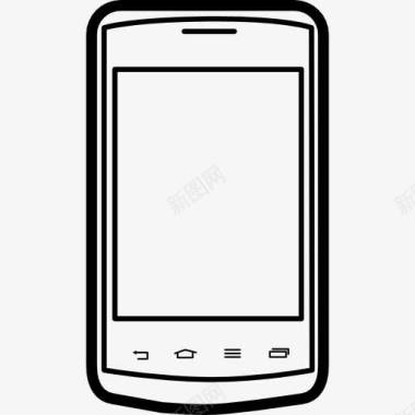 手机的流行模式LGOptimusL1X图标图标