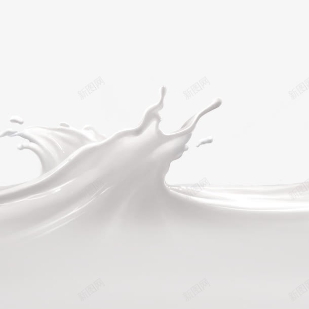白色浓郁牛奶卡通png免抠素材_新图网 https://ixintu.com 浓郁 牛奶卡通 牛奶喷溅图片 白色