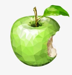 苹果特写水晶苹果高清图片
