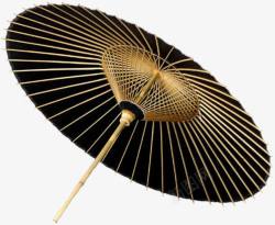 黑色油纸伞中国风油纸伞高清图片
