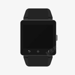 灰色手表索尼手表样机模型高清图片