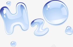 H2O水h2o水分子水珠高清图片