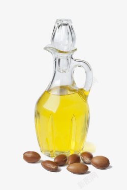 摩洛哥精油摩洛哥坚果和一瓶油高清图片