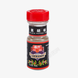 900g罐烧烤调料黑胡椒粉高清图片