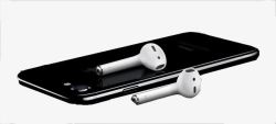 苹果7无线耳机特写iPhone7无线耳机特写高清图片