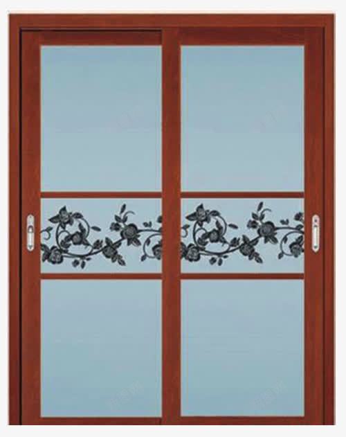 红木边框玻璃窗门png免抠素材_新图网 https://ixintu.com 木质 桌子面 玻璃 红木 门窗
