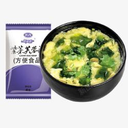 包装食品紫菜芙蓉汤高清图片