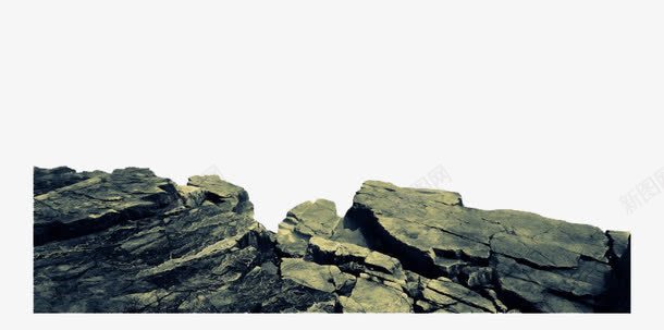 凹凸不平的山坡png免抠素材_新图网 https://ixintu.com 台阶 大石头 岩石 石头 石阶 自然