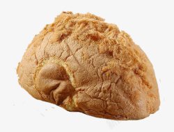 半圆面包半圆形肉松面包高清图片