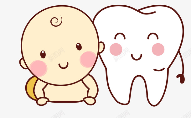 儿童治疗龋齿png免抠素材_新图网 https://ixintu.com 医疗 宝宝 治疗 牙齿 龋齿