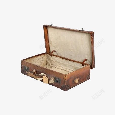打开的木箱png免抠素材_新图网 https://ixintu.com 复古 打开行李箱 旧箱子 木盒 破旧行李箱
