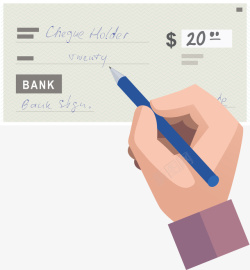 自动取款机银行支票元素矢量图高清图片