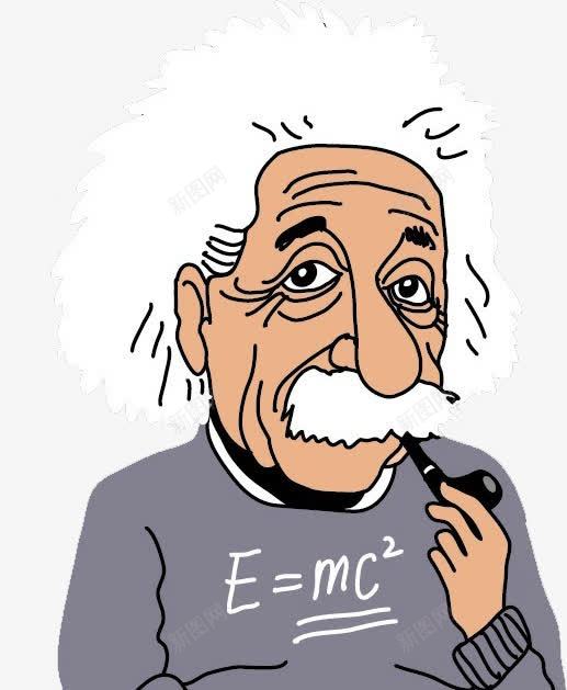 科学家爱因斯坦png免抠素材_新图网 https://ixintu.com 手绘爱因斯坦 教授 爱因斯坦 爱因斯坦素材 科学家 聪明