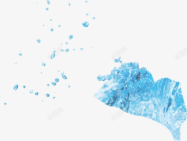 碎冰png免抠素材_新图网 https://ixintu.com 冰块碎裂碎冰