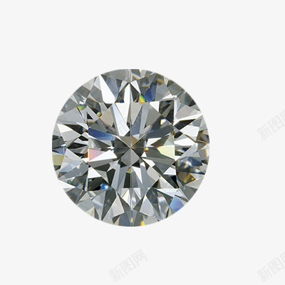 圆形钻石png免抠素材_新图网 https://ixintu.com 水晶 玻璃 钻石 锆石 饰品