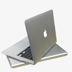 透明的MacbookApple学生手提电脑高清图片