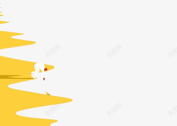 封面装饰png免抠素材_新图网 https://ixintu.com 封面油漆 封面画布 山 黄色