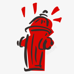 红色消防栓红色消防栓高清图片