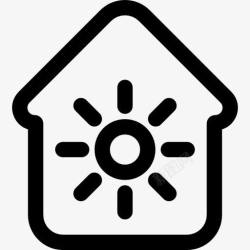 房地产降温房子图标高清图片
