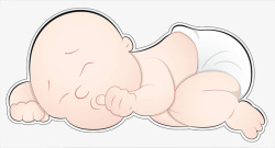 宝宝床上睡着了吃手指睡觉的宝宝高清图片