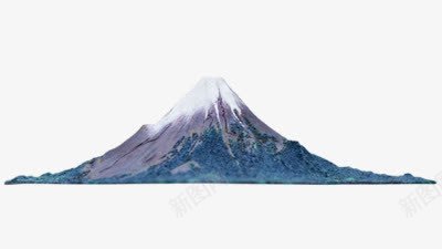 美丽壮观富士山png免抠素材_新图网 https://ixintu.com 产品实图 壮观 富士山 美丽