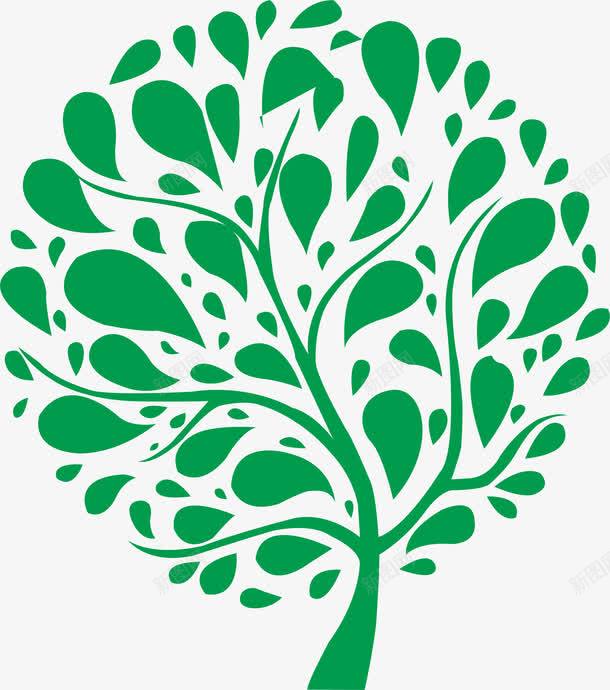 树png免抠素材_新图网 https://ixintu.com 健康 卡通树 卡通设计 墙贴 幼儿园墙画 抽象树 树 树木 淡绿 环保 环境保护宣传 自然 设计