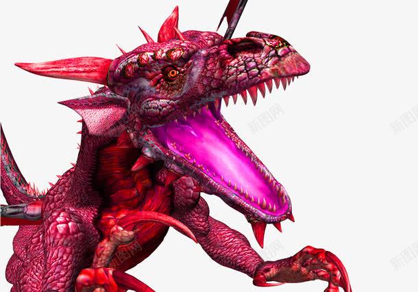 凶猛可怕的巨龙png免抠素材_新图网 https://ixintu.com 凶猛可怕的风格 巨龙 游戏设计素材 魔幻生物