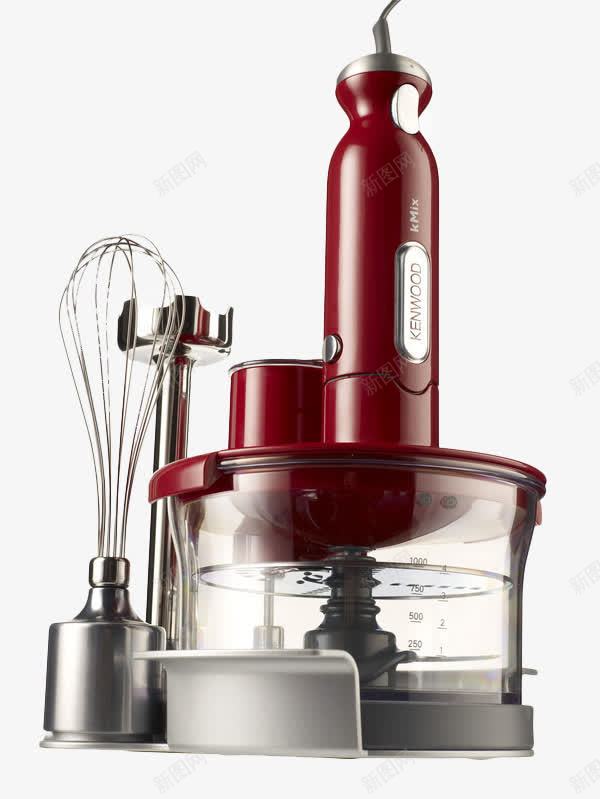 红色搅拌机png免抠素材_新图网 https://ixintu.com 主妇家电 产品实物 厨房用品