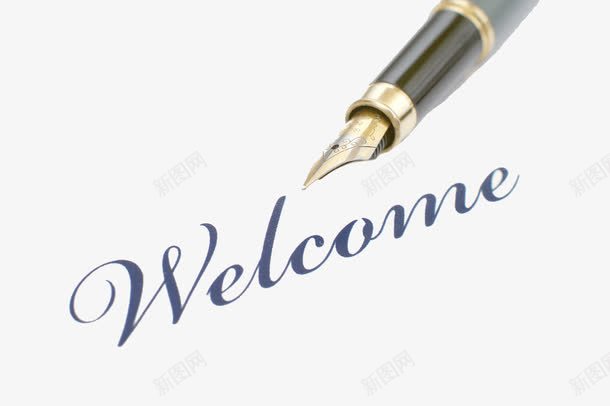 钢笔下的welcomepng免抠素材_新图网 https://ixintu.com welcome 热烈欢迎 艺术字 钢笔