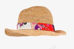 透气舒适夏季遮阳帽高清图片