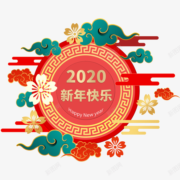 中国风新年装饰元素png免抠素材_新图网 https://ixintu.com 中国风 元素 新年 装饰