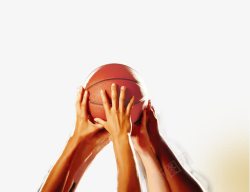 篮球手托举篮球高清图片