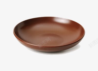 一个棕色的光滑的陶瓷碟子png免抠素材_新图网 https://ixintu.com 光滑 棕色 碟子 陶瓷