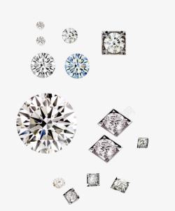 多组亮晶晶的钻石高清图片