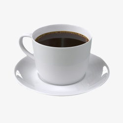 小包咖啡浓缩咖啡一杯咖啡盘子浓缩咖啡高清图片