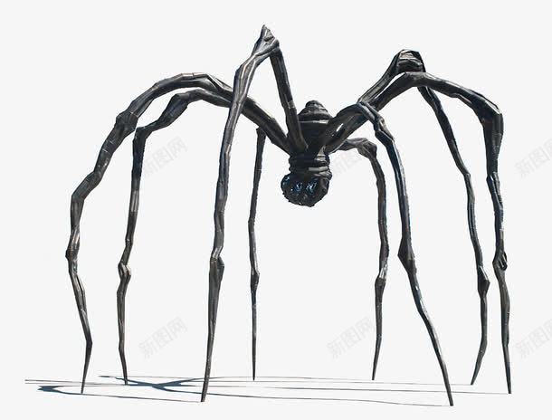 蜘蛛雕塑物png免抠素材_新图网 https://ixintu.com 动物 建筑 蜘蛛 长腿 雕塑