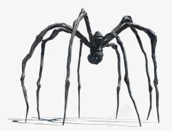 长腿蜘蛛蜘蛛雕塑物高清图片