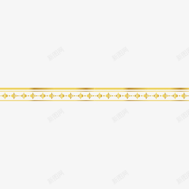金色丝带png免抠素材_新图网 https://ixintu.com 金丝线 金色装饰图案 金色边线 金色边线素材下载