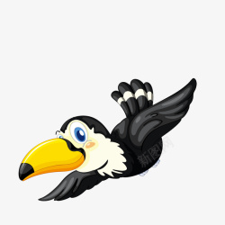飞翔的乌鸦黑色乌鸦高清图片