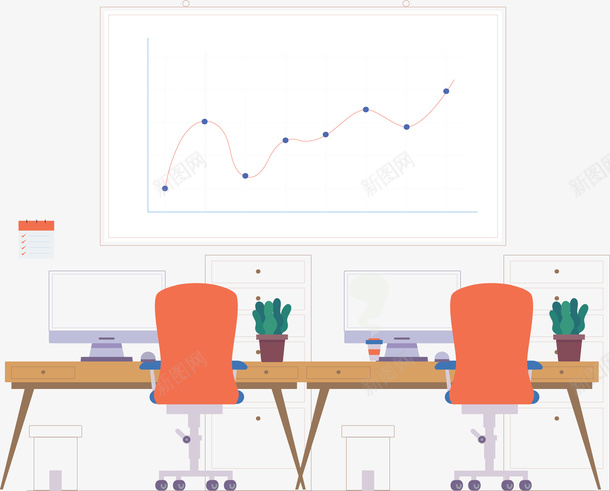 商务办公室数据会议矢量图ai免抠素材_新图网 https://ixintu.com 会议 会议室 商务会议 商务办公 数据分析 矢量png 矢量图