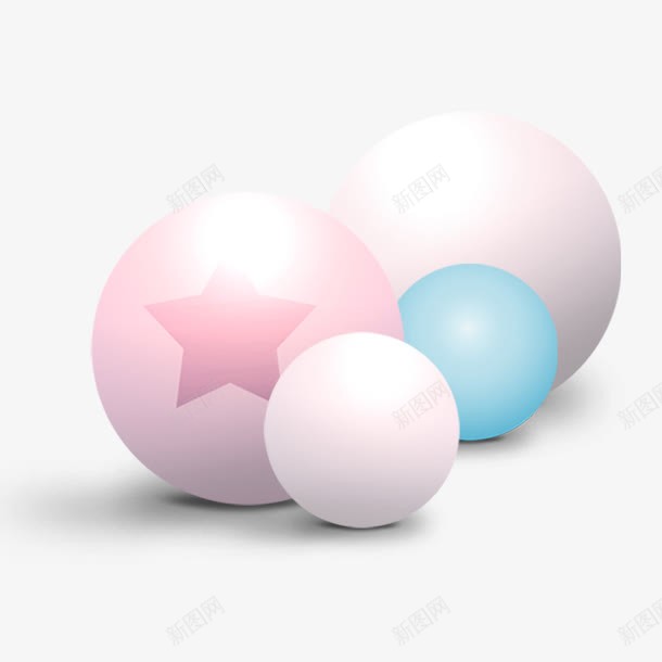 圆球图案png免抠素材_新图网 https://ixintu.com 乒乓球 圆球 圆球图案 小球