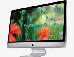 白色苹果电脑一体机4Kimac高清图片